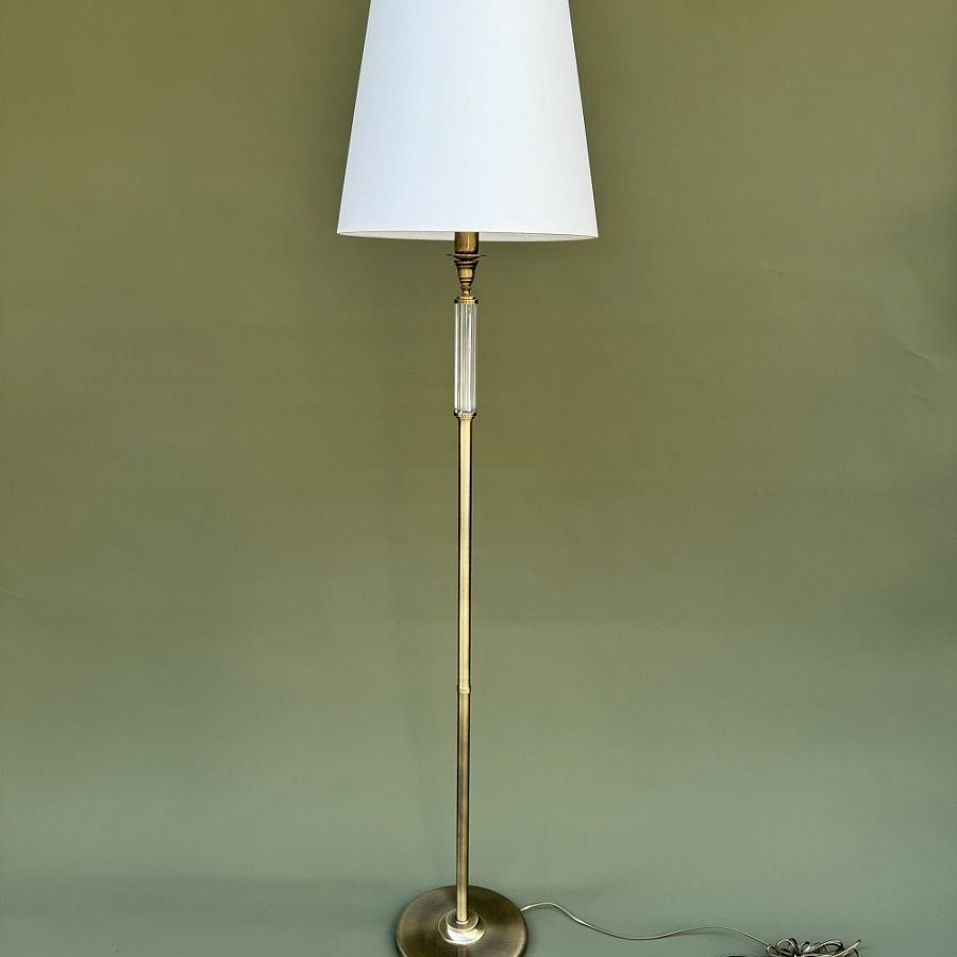NAP-LS-1(P/A) LS N-03-6  NAPOLI patina brass/beige// напольный E27 1х60  х   