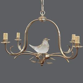 NO 125  silver/silver fruit// подвесной E14 4х40 E14 4х40  NO 125