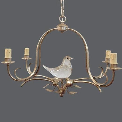 NO 125  silver/silver fruit// подвесной E14 4х40 E14 4х40  NO 125