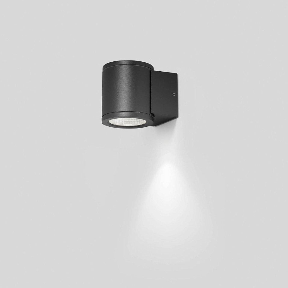 71916 TOND Dark Grey/Dark Grey//прозрачный настенный LED 1х6  х   