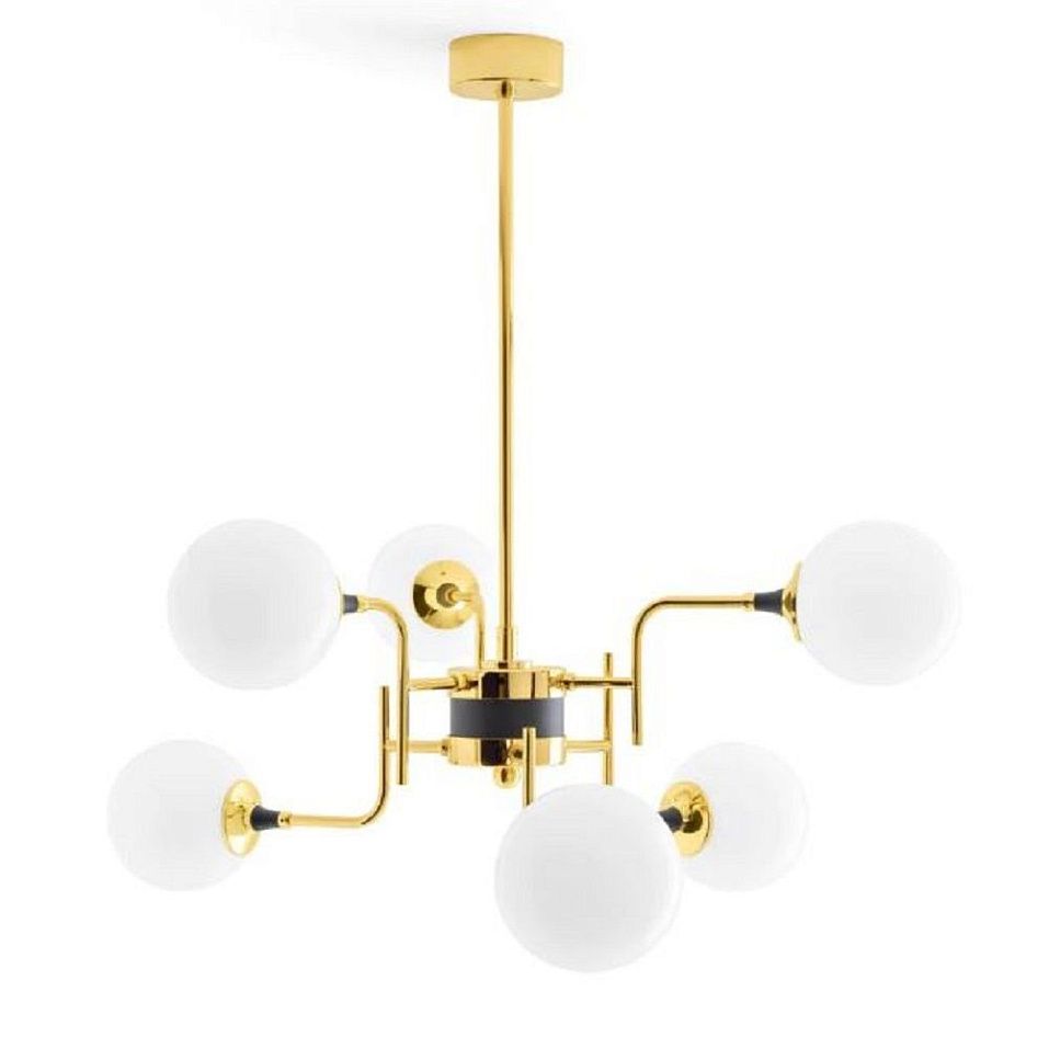 9556 GALASSIA gold/black/white// подвесной E14 6х60  х   