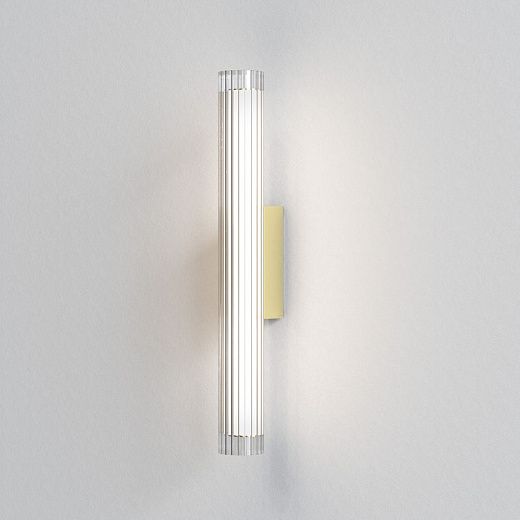 1409060 IO 665 matt gold/clear// настенный LED 1х8.3  х  1409060