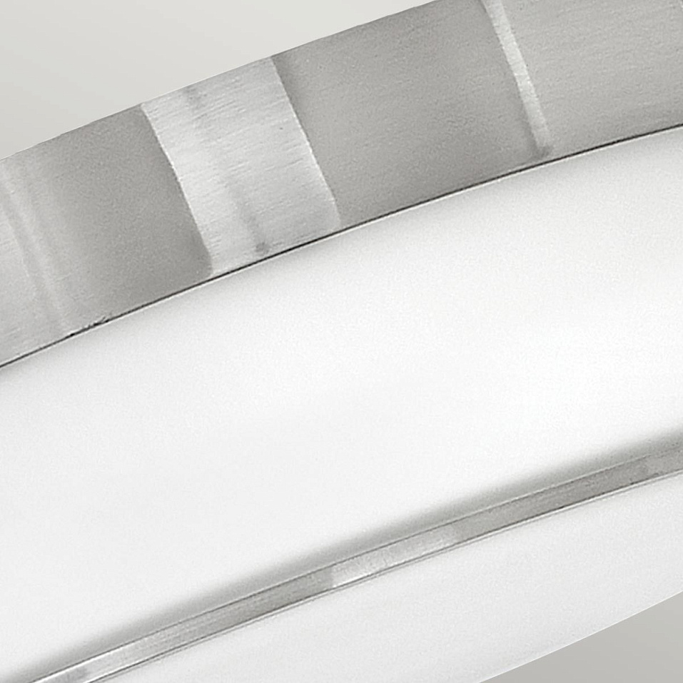 HK-COLBIN-F-S-BN COLBIN Brushed Nickel/Opal// потолочный E27 2х60  х   