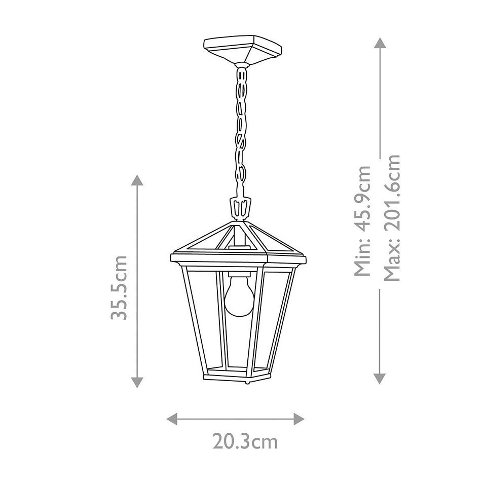 QN-ALFORD-PLACE8-S-MB ALFORD PLACE Museum Black /Clear glass// подвесной E27 1х60  х   