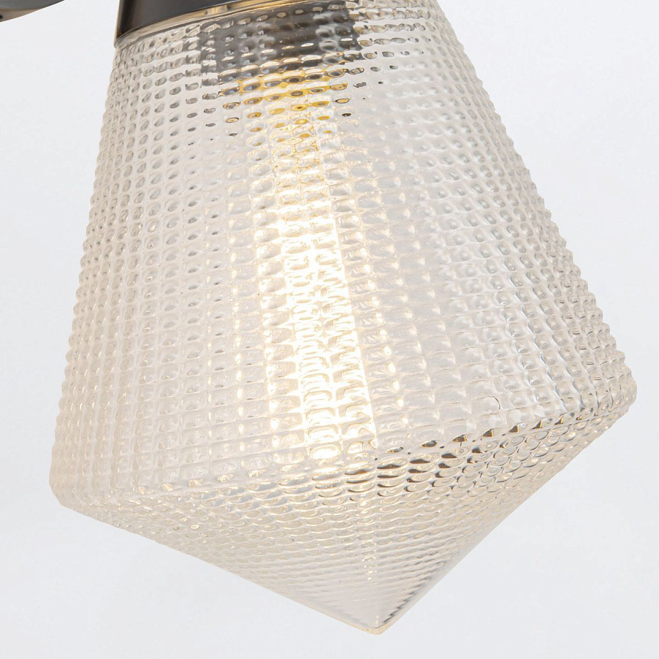 QN-WILLARD-1WB-UBZ-PG WILLARD Urban Bronze/Clear Prismatic// настенный E27 1х60  х   