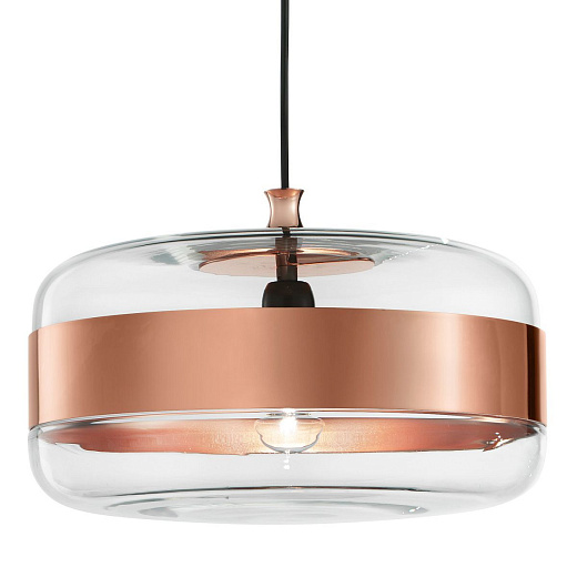 SPFUTURA G  GR CR/TR RA  crystal/cooper  copper/clear// подвесной E27 1х77  х  SPFUTURA G  GR CR/TR RA  crystal/cooper