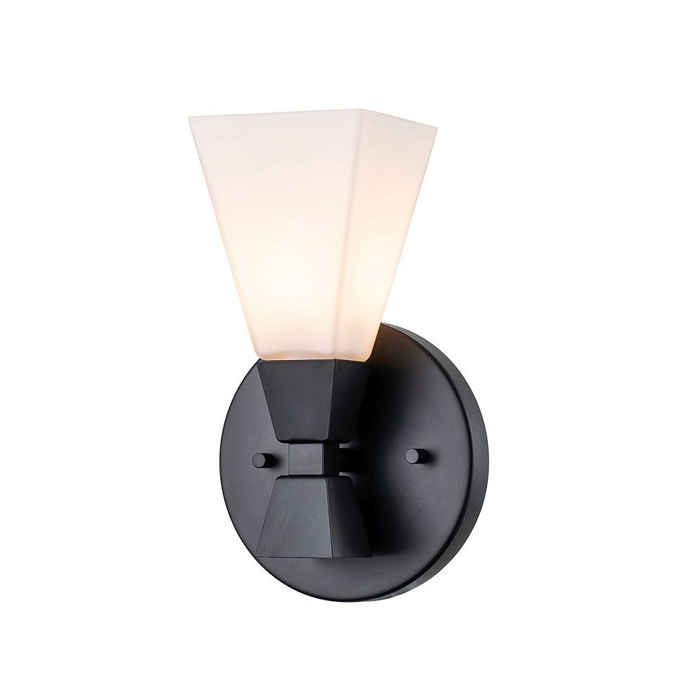 BOWTIE-1-MB BOWTIE Matte Black/Opal// настенный G9 LED 1х3  х   