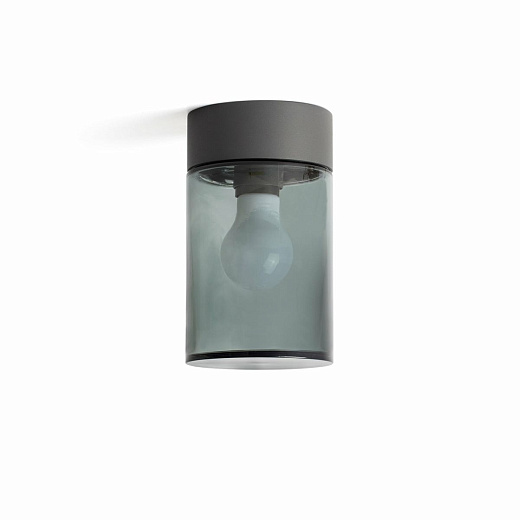 71741 KILA Dark Grey/Smoked// потолочный E27 LED 1х15  х  71741