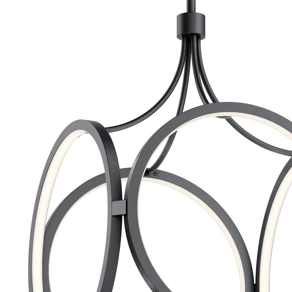 QN-CIRI-P-MBK CIRI Matt Black/Matt Black//белый подвесной LED 1х45  х   