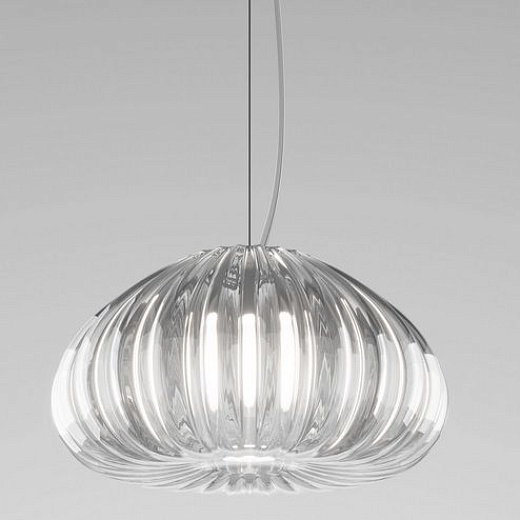 DIAMANTE SP G CR/TR NI  nickel/clear подвесной E27 1х100  х  DIAMANTE SP G CR/TR NI