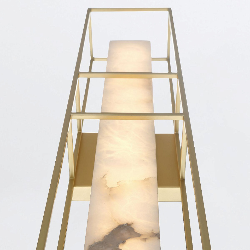 QN-BLAKLEY-L-BG BLAKLEY Brushed Gold/Beige// настенный LED 1х20  х   