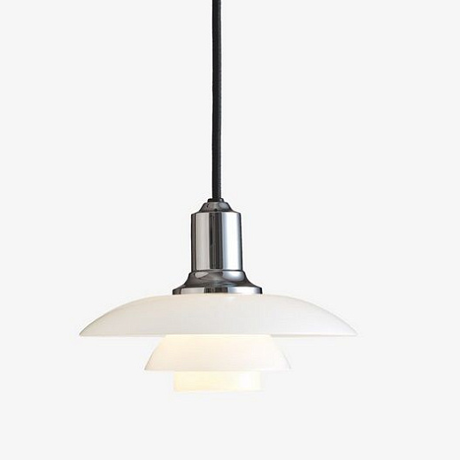 5741084908 PH 2/1  chrom/white// подвесной E14 1х40  х  5741084908