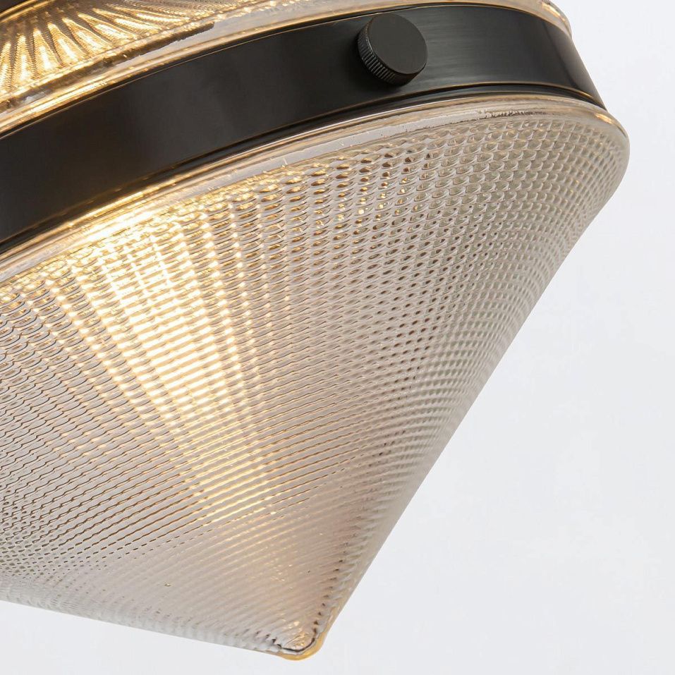 QN-WILLARD-LP2-UBZ-PG  WILLARD Urban Bronze /Clear Prismatic// подвесной E27 2х60  х   