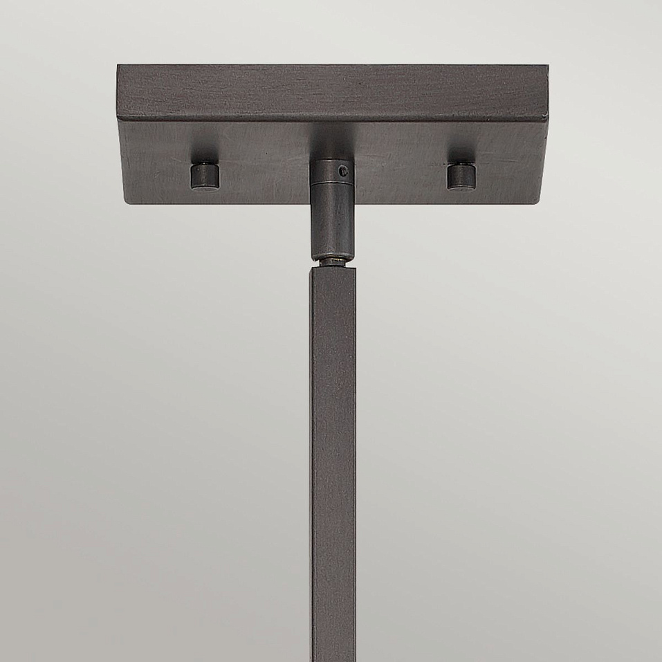 QN-LUDLOW-1P-GR LUDLOW Brushed Graphite/Brushed Graphite// подвесной  х  х   