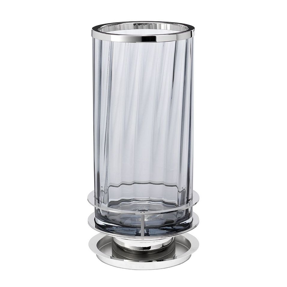 QN-ARNO-SMOKE-PN ARNO Polished Nickel/Smoked tint glass// настольный GX-53 1х9  х   