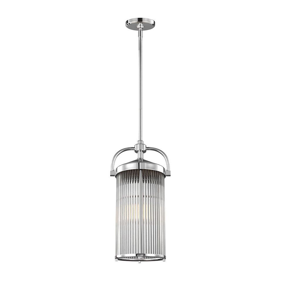 FE-PAULSON-3P PAULSON хром/прозрачный// подвесной G9 LED 3х3.5  х   