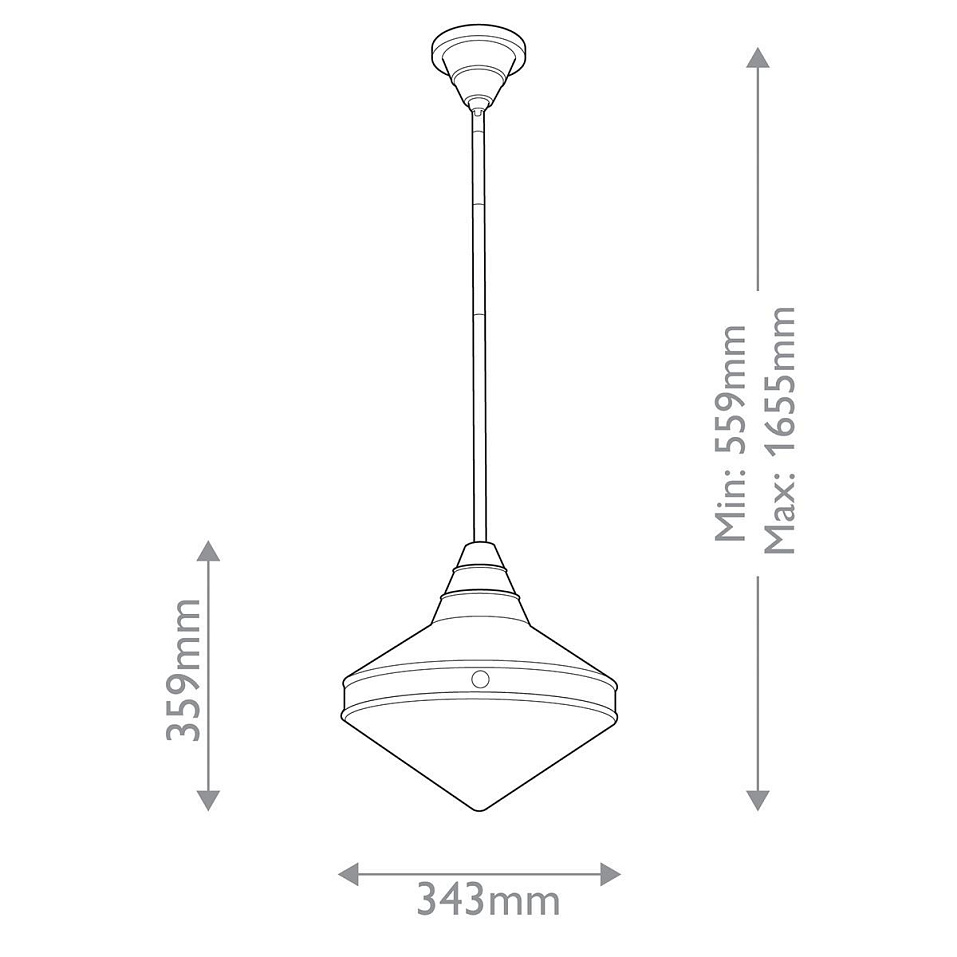 QN-WILLARD-P-VBS-PG  WILLARD Vintage Brass/Clear Prismatic// подвесной E27 1х60  х   