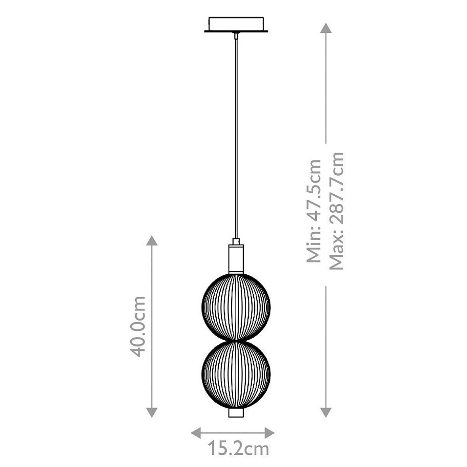 QN-PALMAS-2MP-PN PALMAS Polished Nickel/Frosted White// подвесной LED 1х20  х   