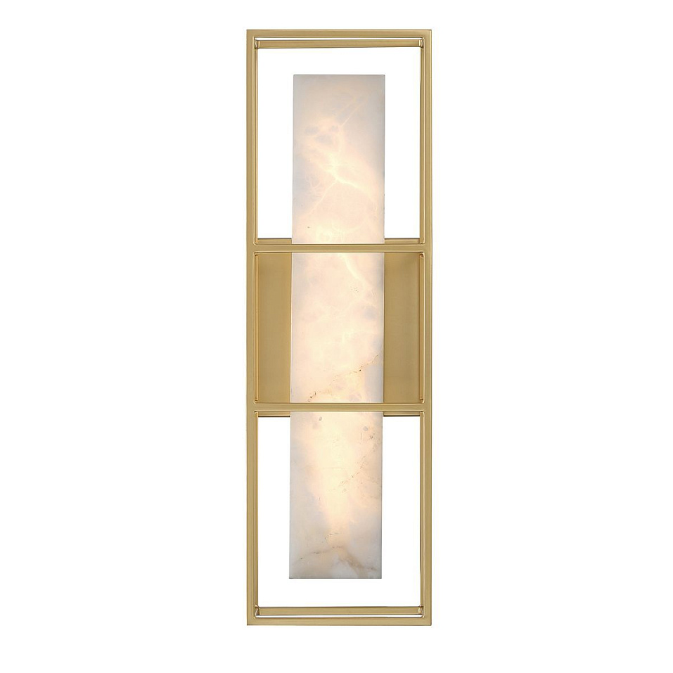 QN-BLAKLEY-M-BG BLAKLEY Brushed Gold/Beige// настенный LED 1х13  х   