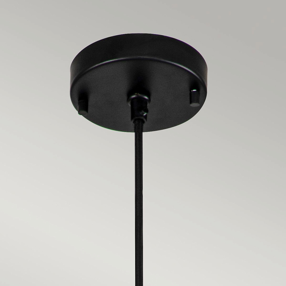 ETOILE-P-S-MB  ETOILE Matte Black and Gold Leaf /Matte Black // подвесной E27 1х60  х   