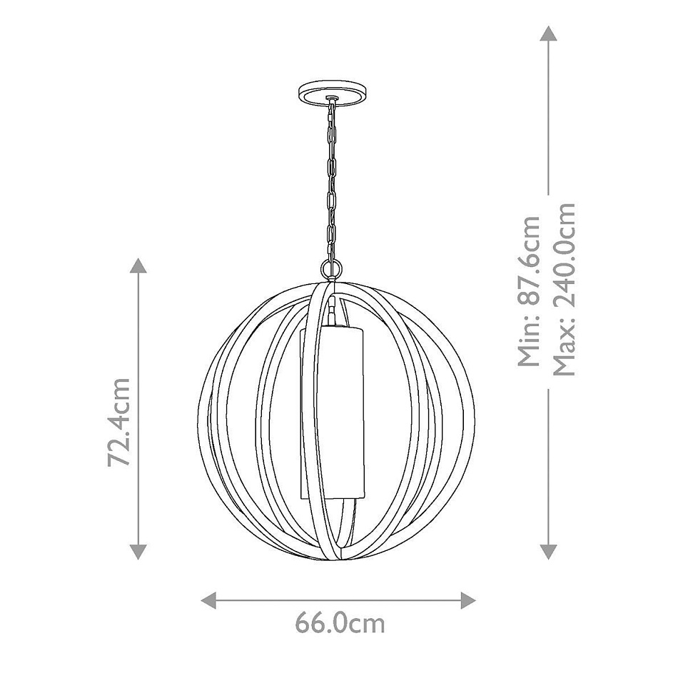 FE-ALLIER-P-L-LW ALLIER Light Wood/Brushed Steel/opal// подвесной E27 1х60  х   