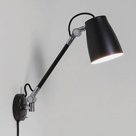1224016 ATELIER GRANDE Matt Black/Matt Black// настенный E27 1х26  х  1224016