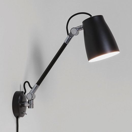 1224016 ATELIER GRANDE Matt Black/Matt Black// настенный E27 1х26  х  1224016
