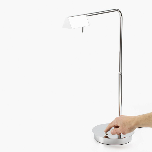 28202 ACADEMY Chrome/Chrome//матовый настольный LED 1х6  х  28202