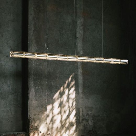 F3743000 LUCE ORIZZONTALE  METAL/CLEAR// подвесной LED 1х110  х  F3743000