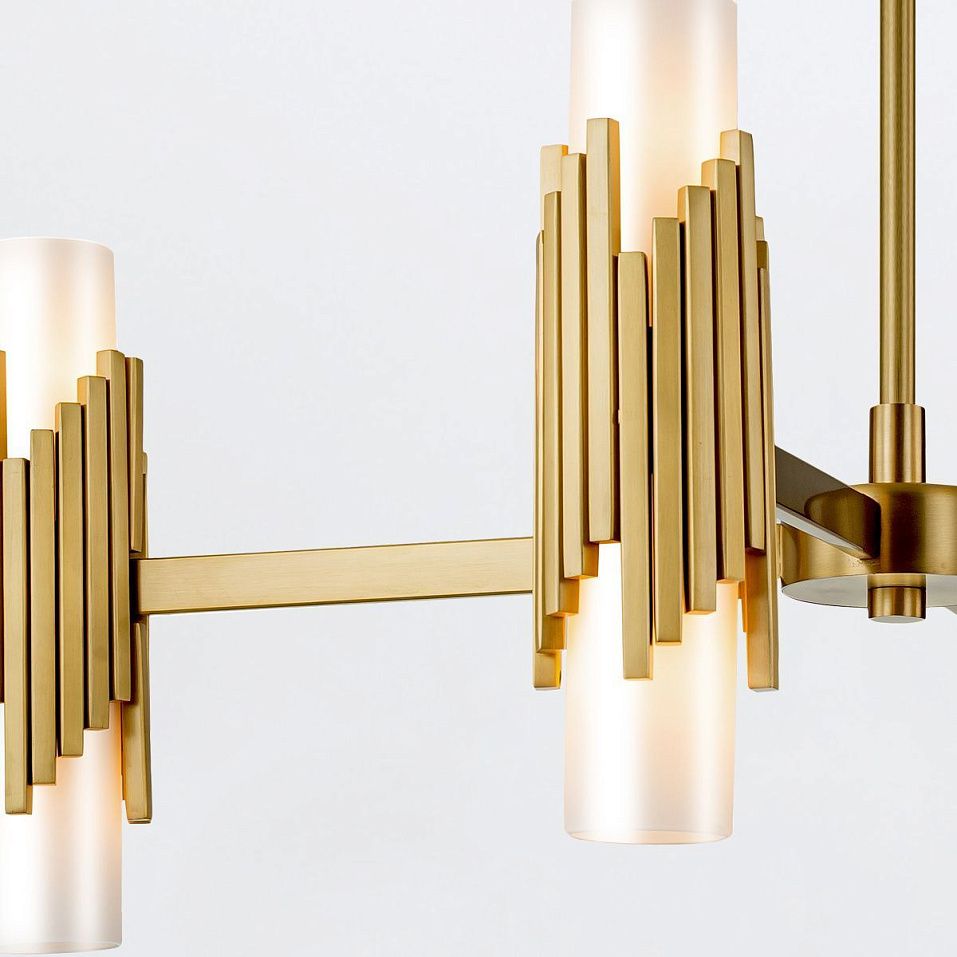 MARVELE8-AB-OPAL MARVELE Aged Brass /Opal// подвесной E14 8х40  х   