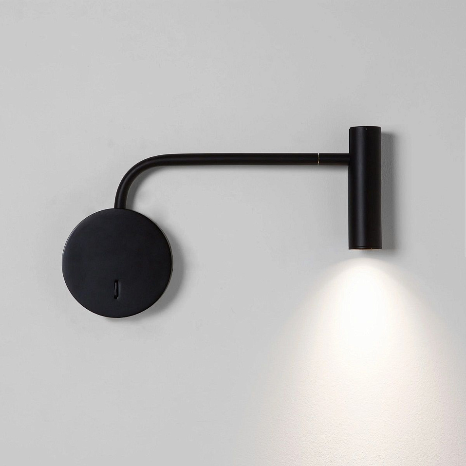 1058033 ENNA Matt black/Matt black// настенный LED 1х4.7  х   