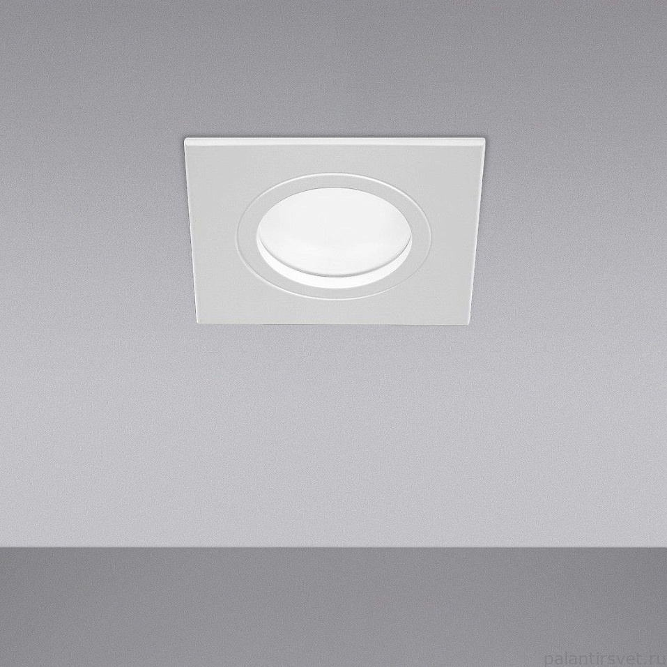 0351-00-00 W BASIC white///white встраиваемый GU5.3 1х50  х   