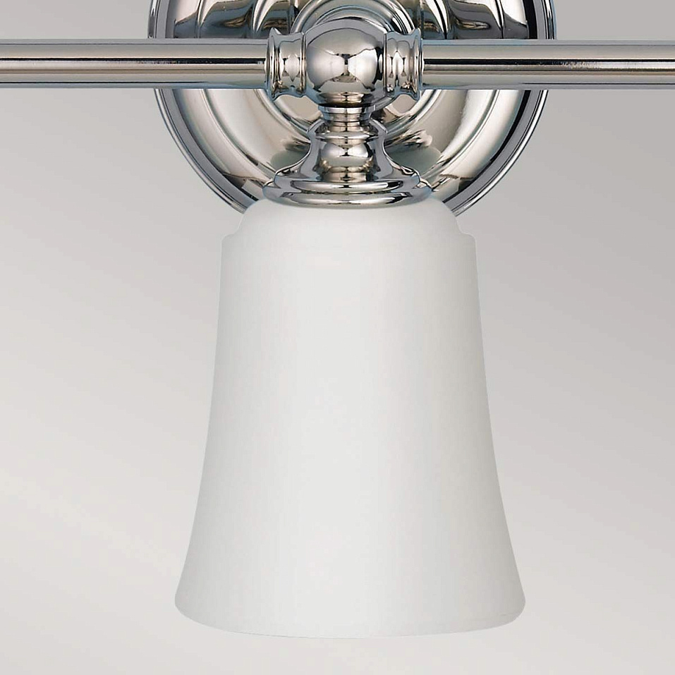 FE-HUGOLAKE3BATH HUGOLAKE Polished Chrome /White// настенный G9 LED 3х3.5  х   