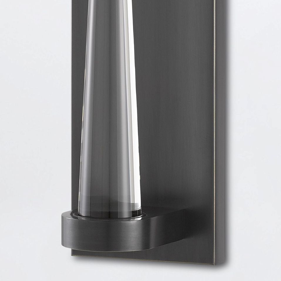 QNC-JUNIA-WB-ORB JUNIA Clear / Oil Rubbed Bronze /White// настенный E14 х25  х   