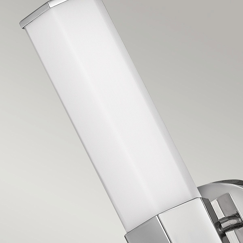 QN-FACET-LED1-PC-BATH FACET Polished Chrome /Opal// настенный LED 1х12  х   