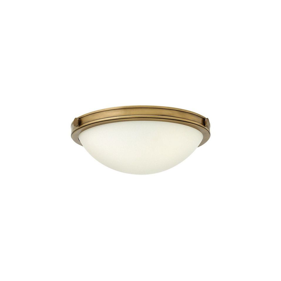 HK-COLLIER-F-S COLLIER Heritage Brass/Opal// потолочный E27 2х40  х   