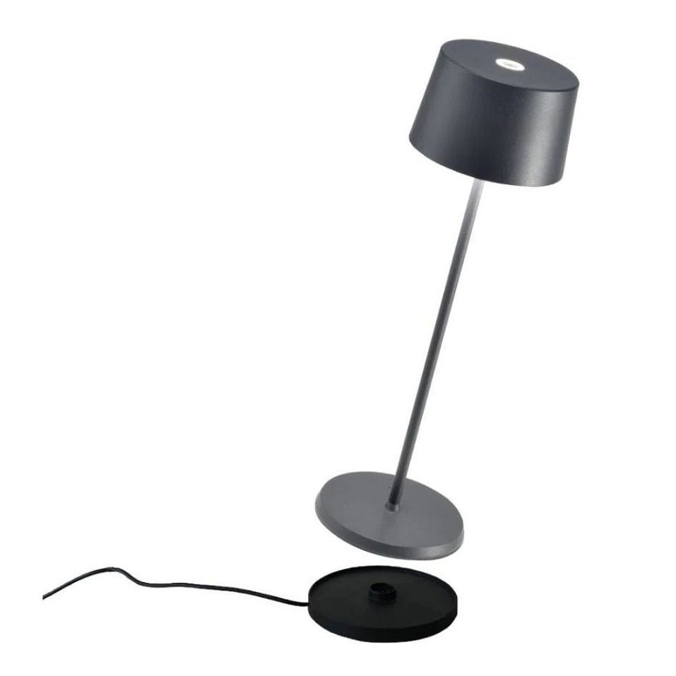 LD0850N3 OLIVIA dark grey/// портативный LED 1х2,2  х   