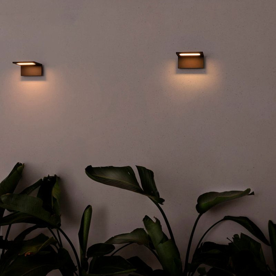 74419 ELE Dark grey/// Opal настенный LED 1х6  х   