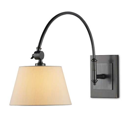 QNC-ASHBY-WB-ORB ASHBY Oil Rubbed Bronze/Beige// настенный E27 1х60  х  QNC-ASHBY-WB-ORB