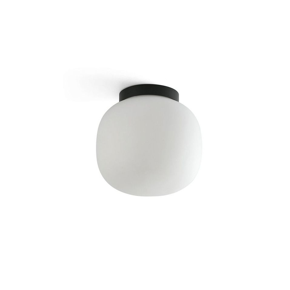 68611 AMELIA matt black/white//white потолочный E27 1х15  х   
