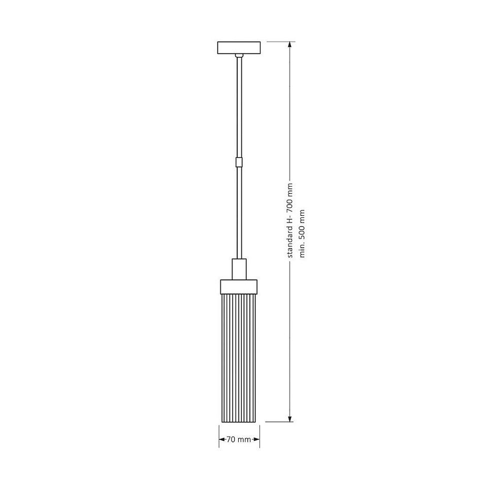 SET-ZW-1(Z) SETI золото/прозрачный// подвесной LED 1х4,5  х   