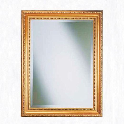 273RMO50 rett.50x70/63x83 Зеркало, золотой, дерево, 63х83 см  273RMO50 rett.50x70/63x83