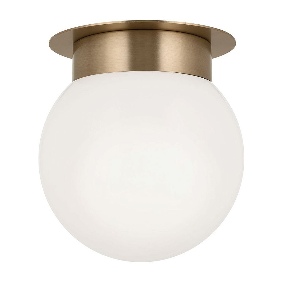 KL-ALBERS-F-G-CPZ ALBERS Champagne Bronze /Shiny Opal// потолочный E27 1х60  х   