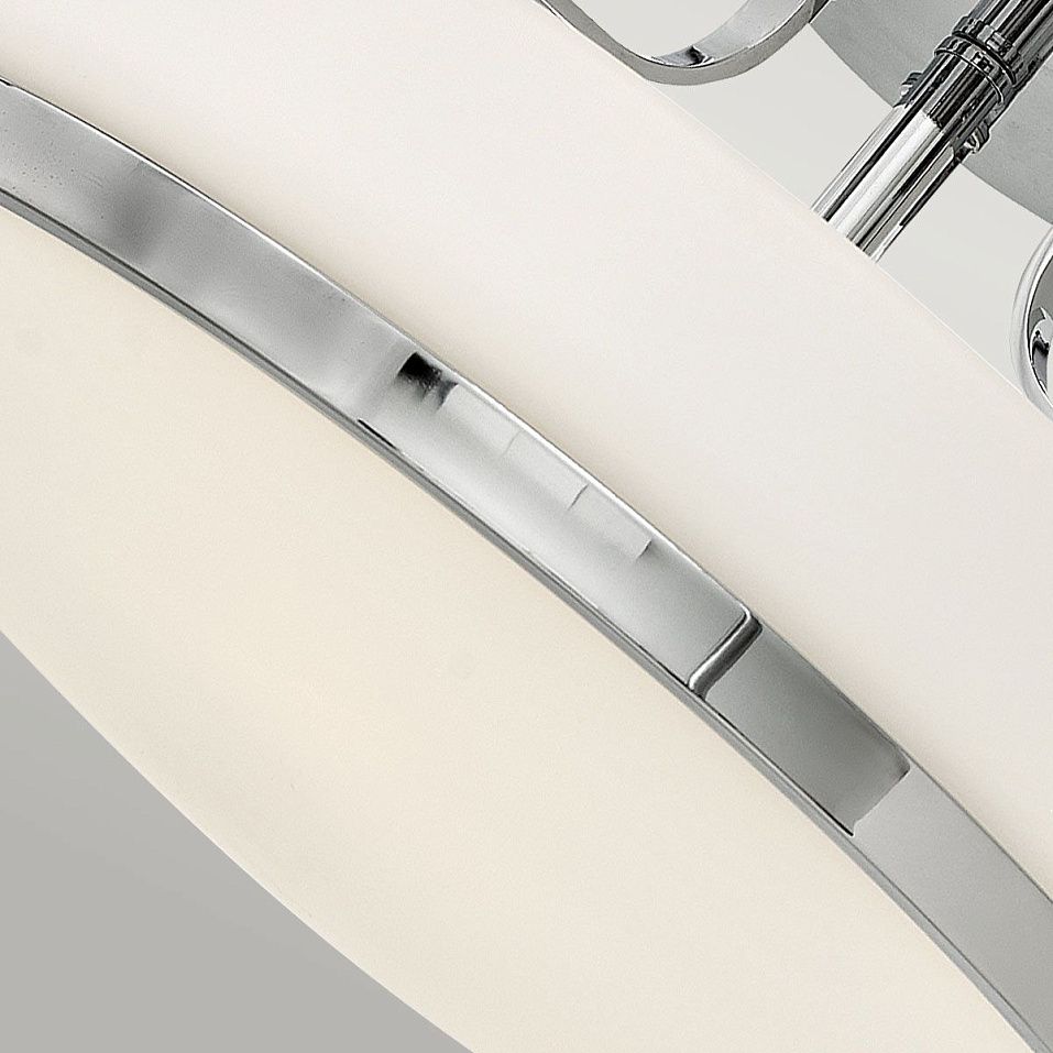 HK-HARPER-SFM-CM HARPER Polished Chrome/Opal Etched// потолочный E27 3х60  х   