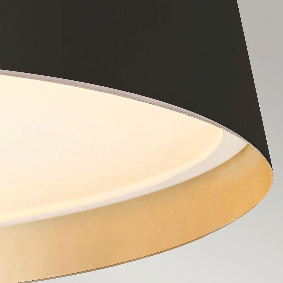 FE-ASHER-5P-MB  ASHER Midnight Black/Black/gold//матовый подвесной E14 5х60  х   