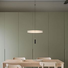 1575 11/1 10  FLAMINGO MINI Black/White// подвесной LED 2х3  х  1575 11/1 10 