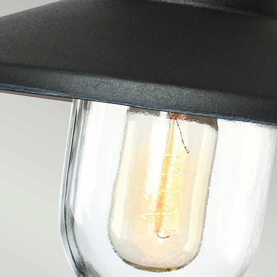KLAMPENBORG-BK KLAMPENBORG Black /Clear// настенный E27 1х60  х   