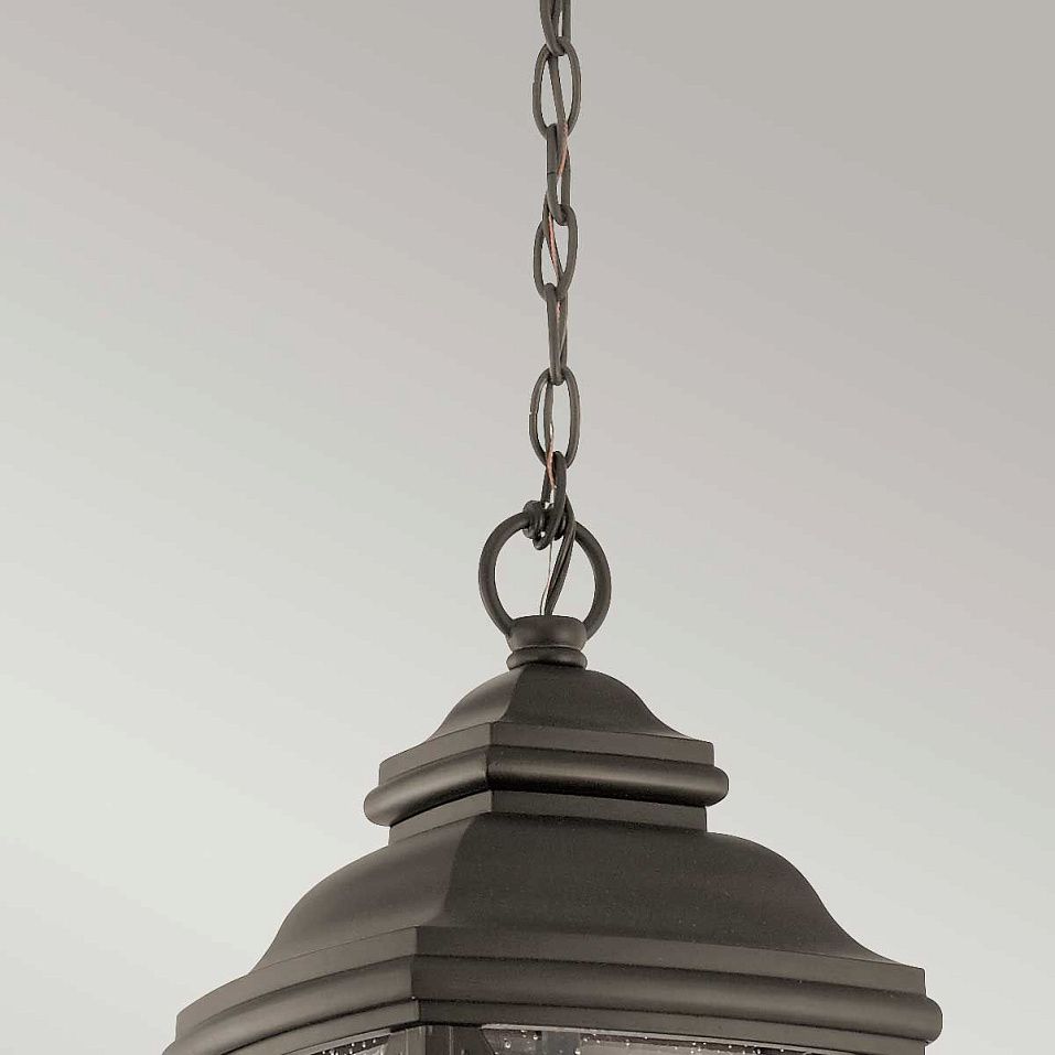 KL-TANGIER8-M TANGIER Olde Bronze /Seeded Glass // подвесной E27 1х60  х   