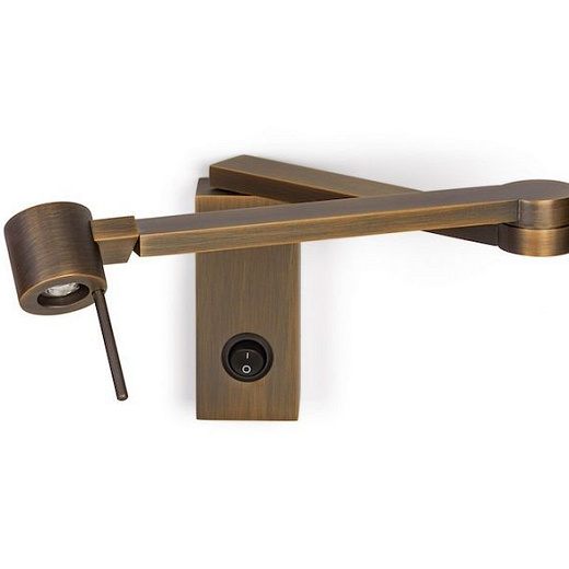 ACAM.001385 MANHATTAN bronze /// настенный LED 1х3  х  ACAM.001385