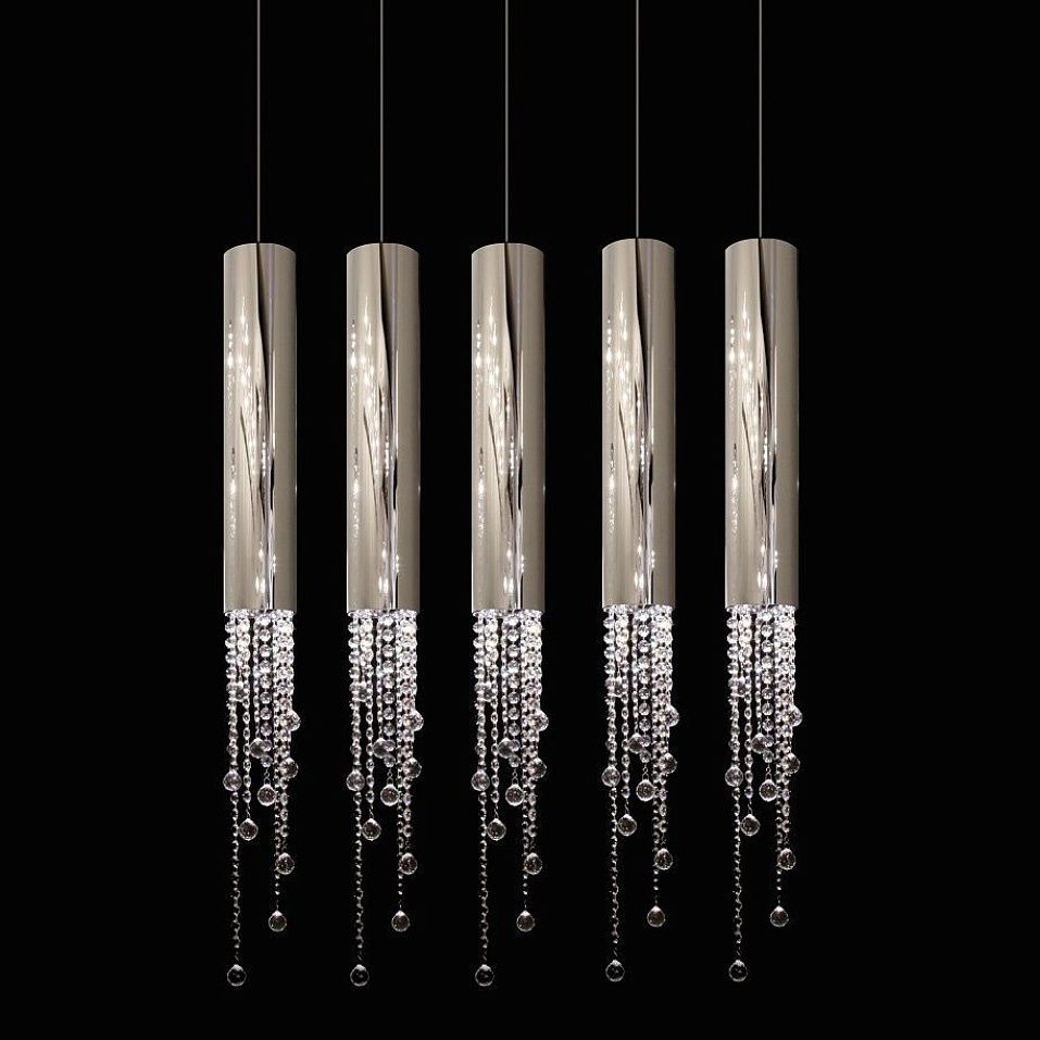 12220 H5 02 6319/100-5 SEXY CRYSTALS chrom/// подвесной GU10 5х50  х   